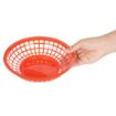 Picture of Olympia Kristallon PP Food Baskets Round Red 200x50mm (6 Pack)