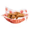 Picture of Olympia Kristallon PP Food Baskets Round Red 200x50mm (6 Pack)
