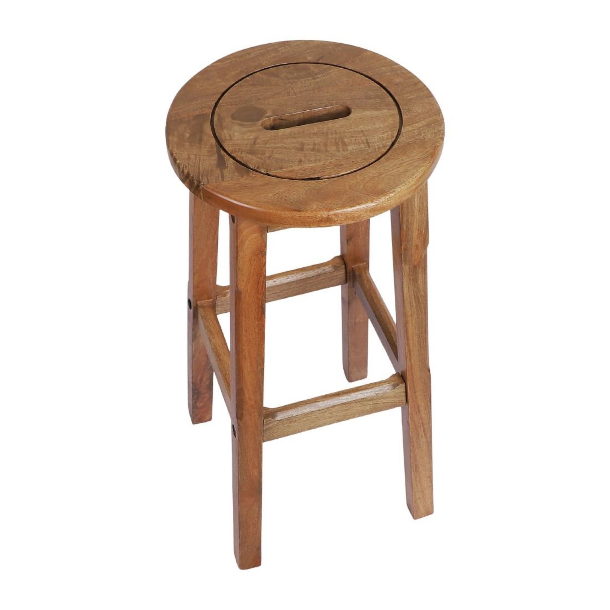 Picture of Bolero Harrington Classic Wooden Bar Stools (2 Pack)