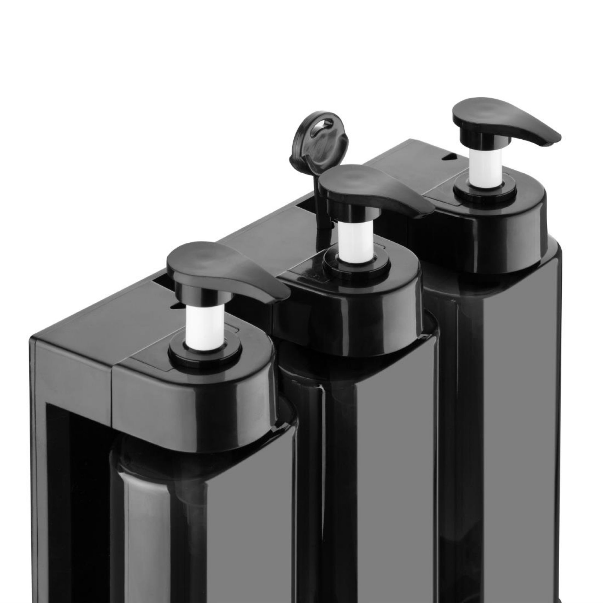 Picture of Nisbets Essentials Triple Shower Pump Dispenser