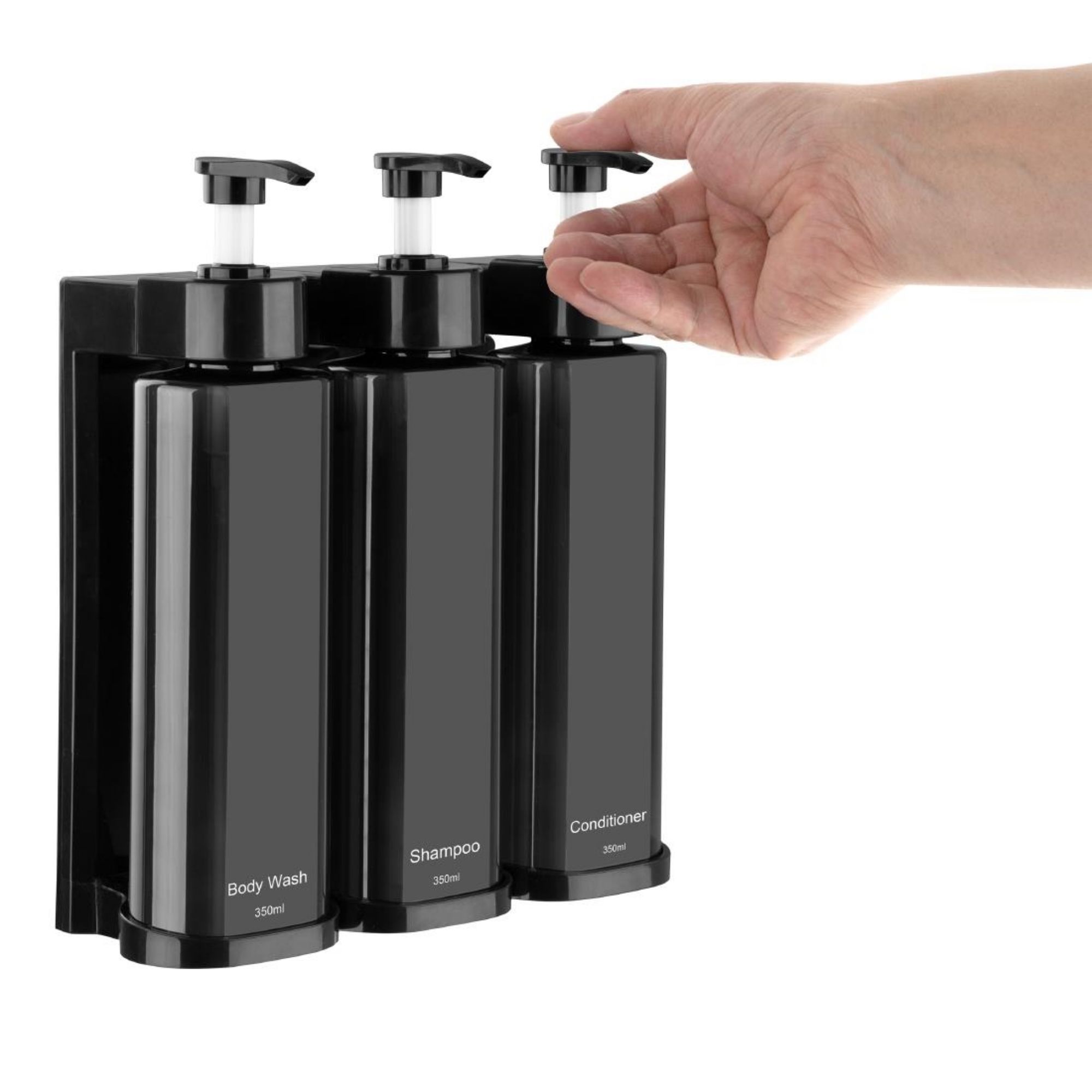 Picture of Nisbets Essentials Triple Shower Pump Dispenser