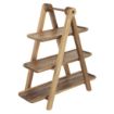Picture of Olympia Acacia Wood 3-Tier Serving Trays with Display Stand