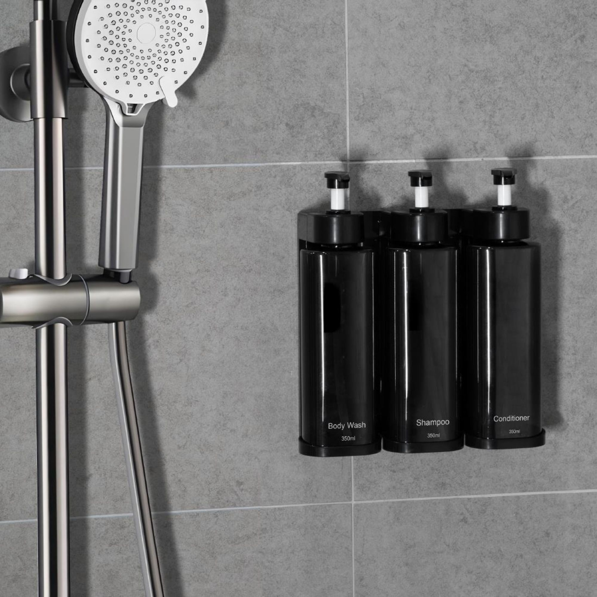 Picture of Nisbets Essentials Triple Shower Pump Dispenser