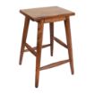 Picture of Bolero Halsbury Mango Wood Stools (2 Pack)
