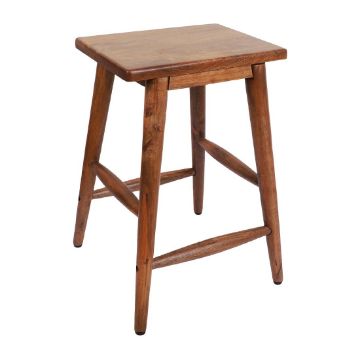 Picture of Bolero Halsbury Mango Wood Stools (2 Pack)