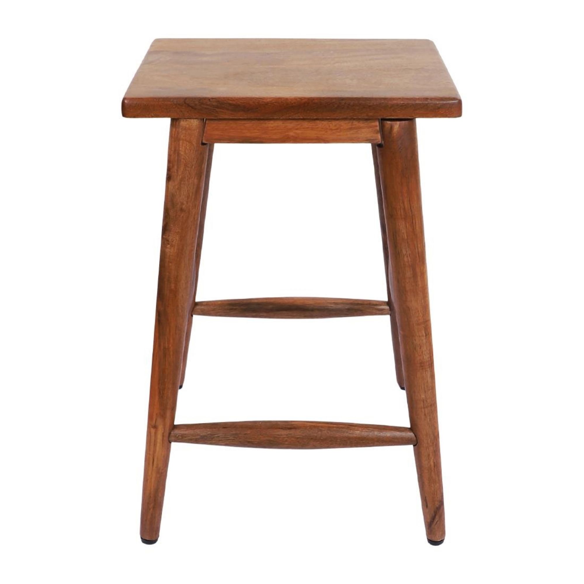 Picture of Bolero Halsbury Mango Wood Stools (2 Pack)