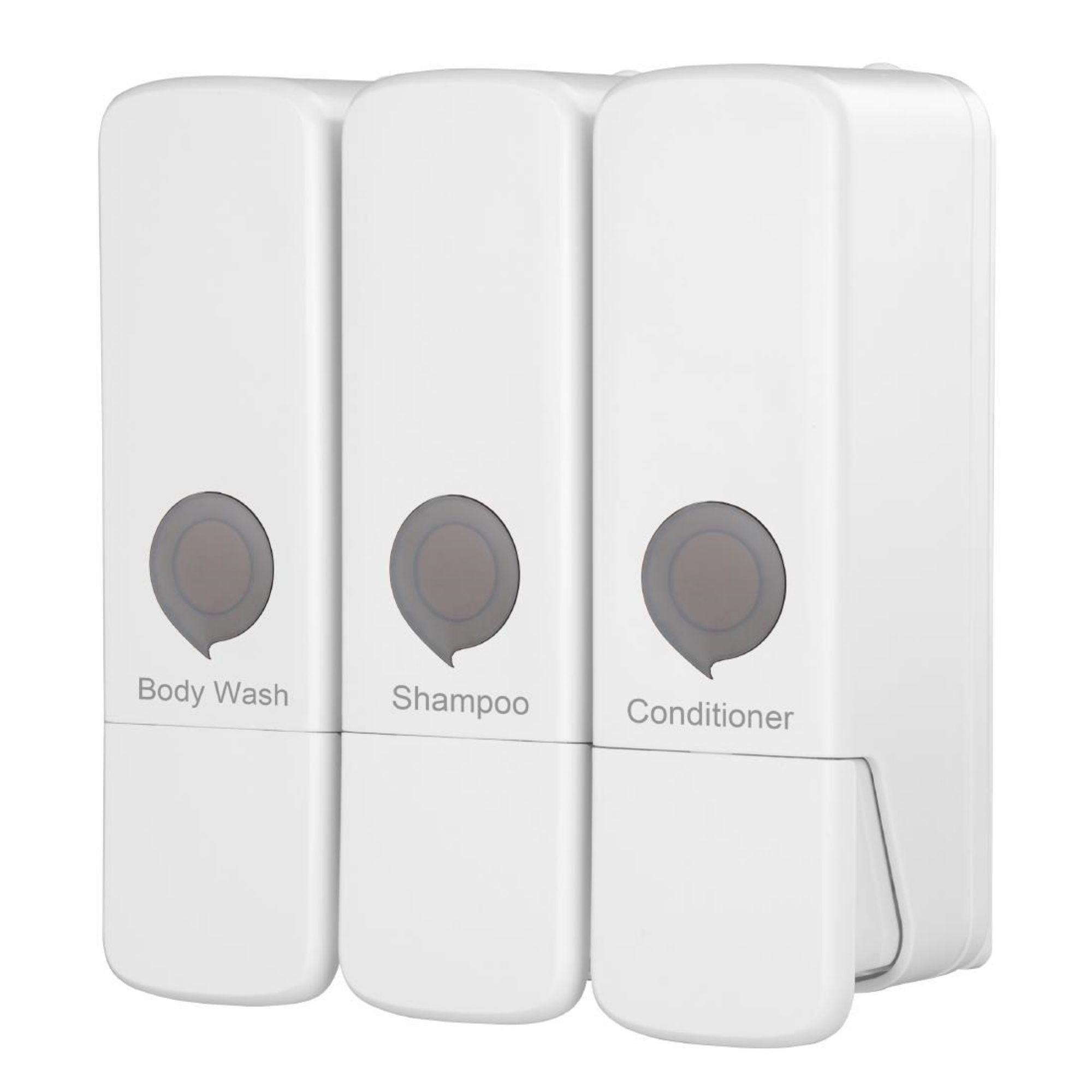 Picture of Jantex Triple Shower Dispenser White