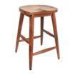 Picture of Bolero Halsbury Curved Mango Wood Stools (2 Pack)