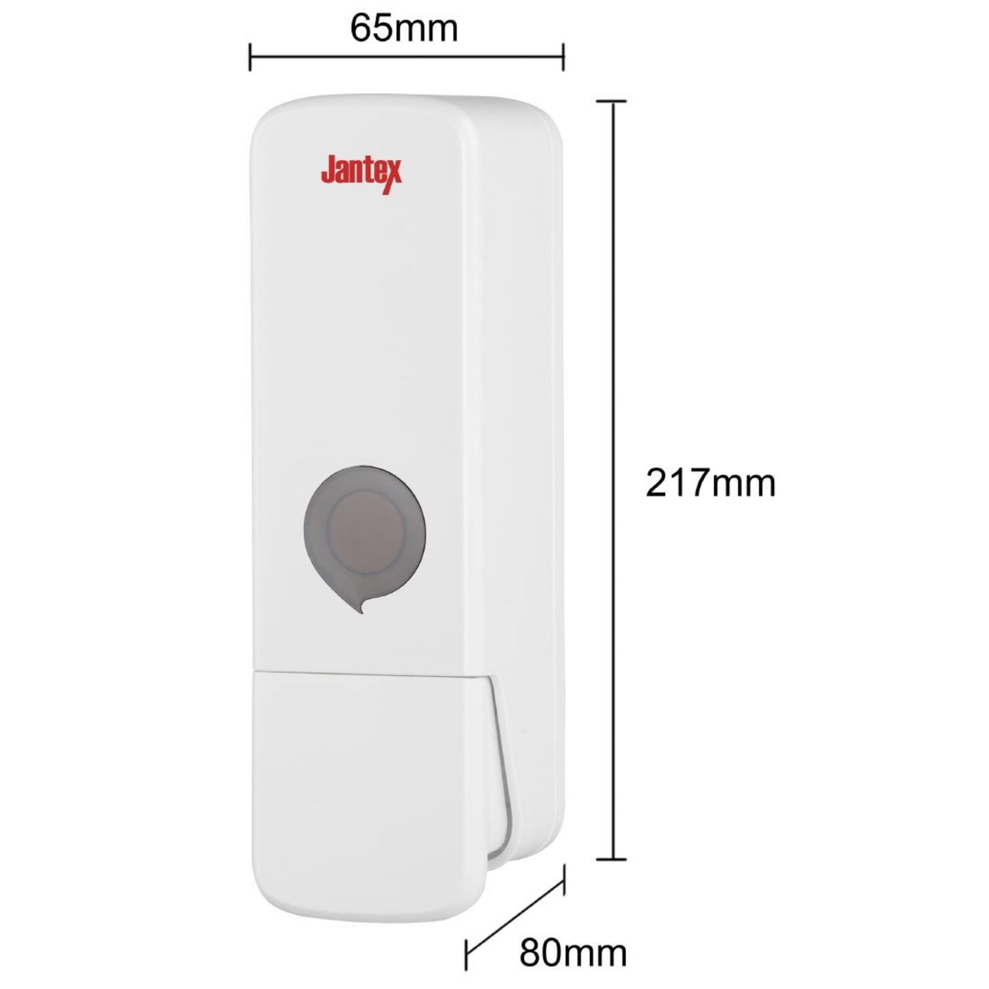 Picture of Jantex Single Shower Dispenser White