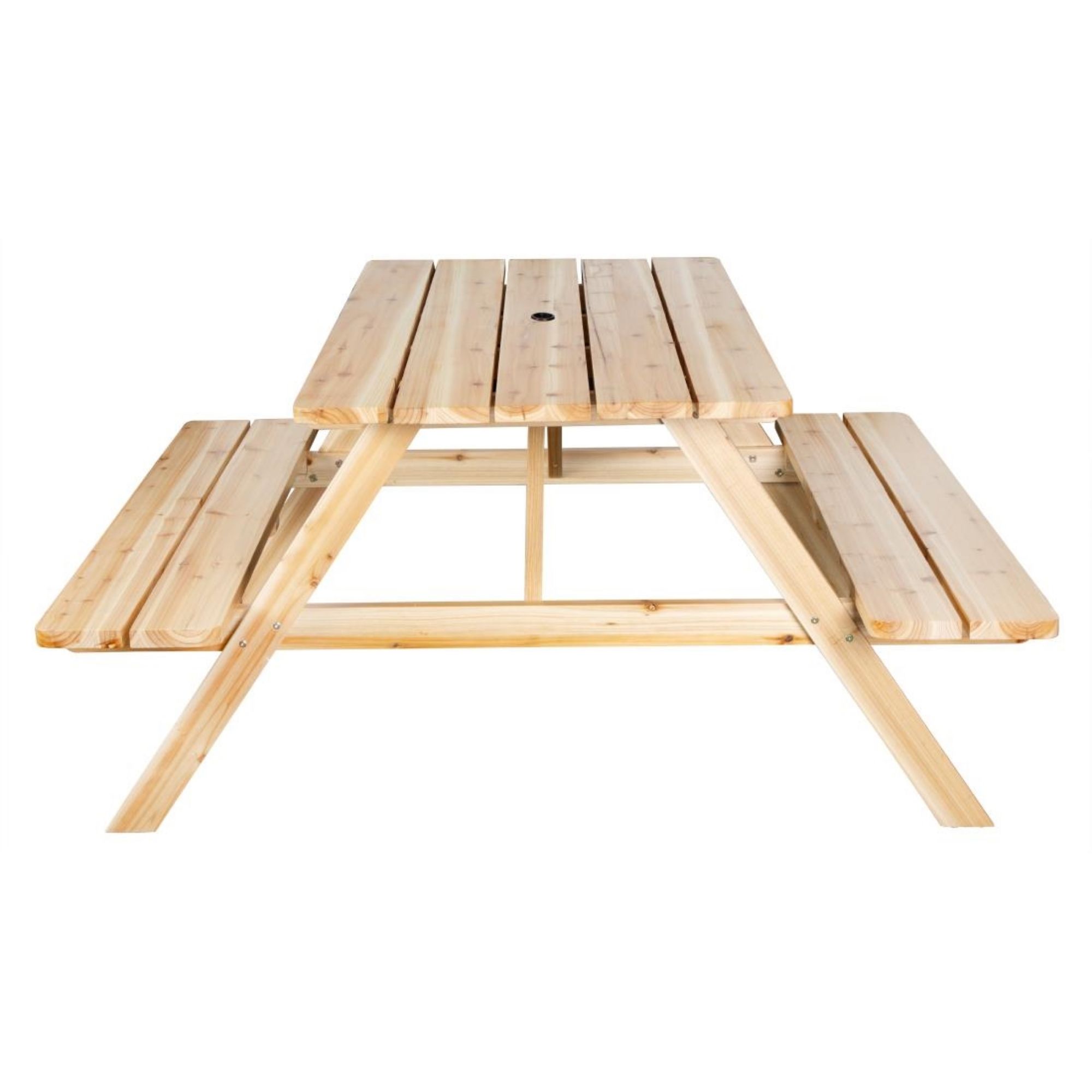 Picture of Bolero Elements Wooden Picnic Table & Bench Set 5ft