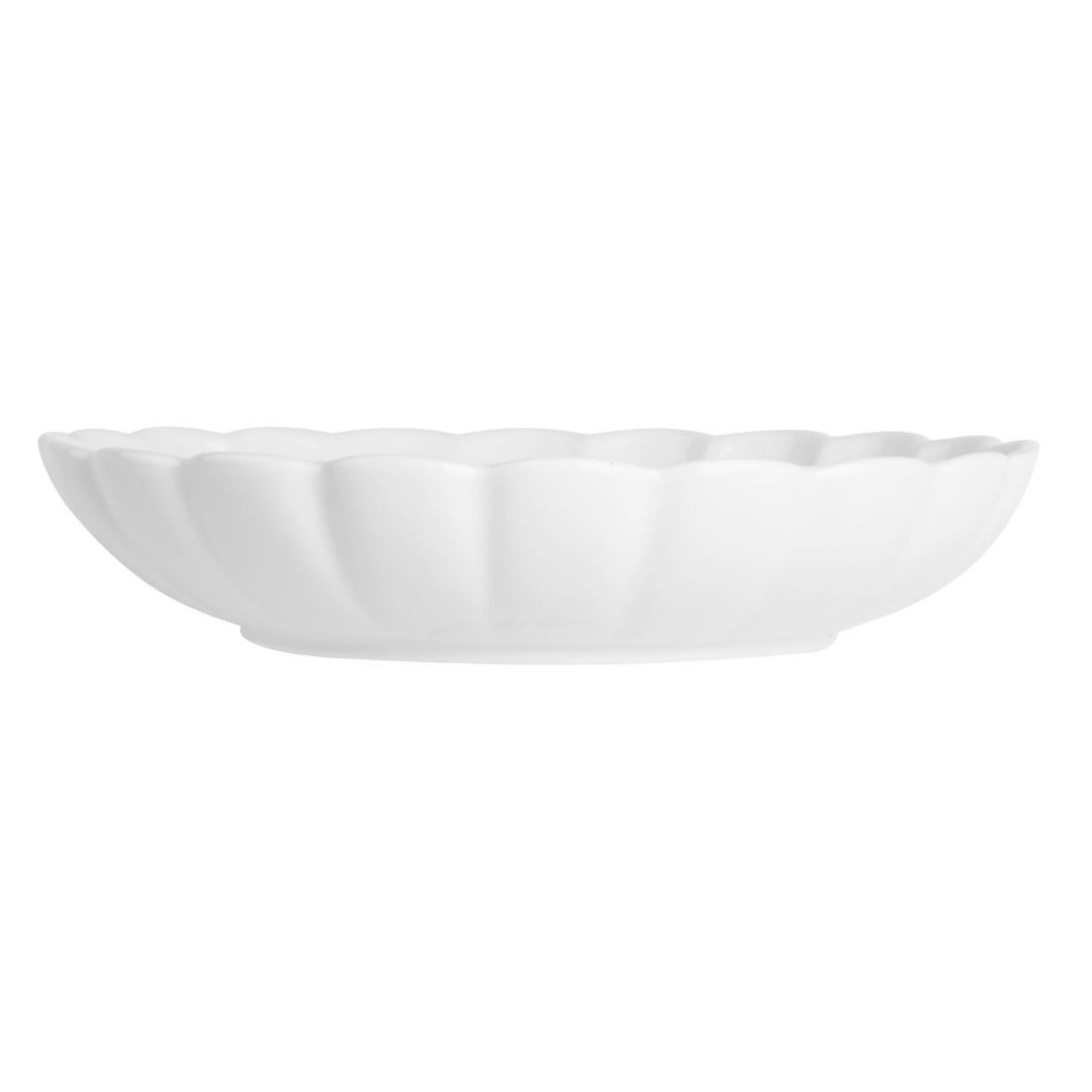 Picture of Olympia Bloom Scalloped Bowls White 230mm (6 Pack)