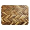 Picture of Vogue Chevron Effect Acacia Wood Chopping Board Large 560x405mm