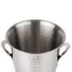 Picture of Olympia Flare Wine Bucket Hammered Stainless Steel 4.3Ltr