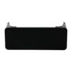 Picture of Bolero Bistro Metal Benches Black 1000mm (2 Pack)