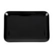 Picture of Dalebrook Melamine Large Rectangular Platter Black 330mm