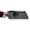 Picture of Dalebrook Melamine Large Rectangular Platter Black 330mm