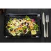 Picture of Dalebrook Melamine Large Rectangular Platter Black 330mm