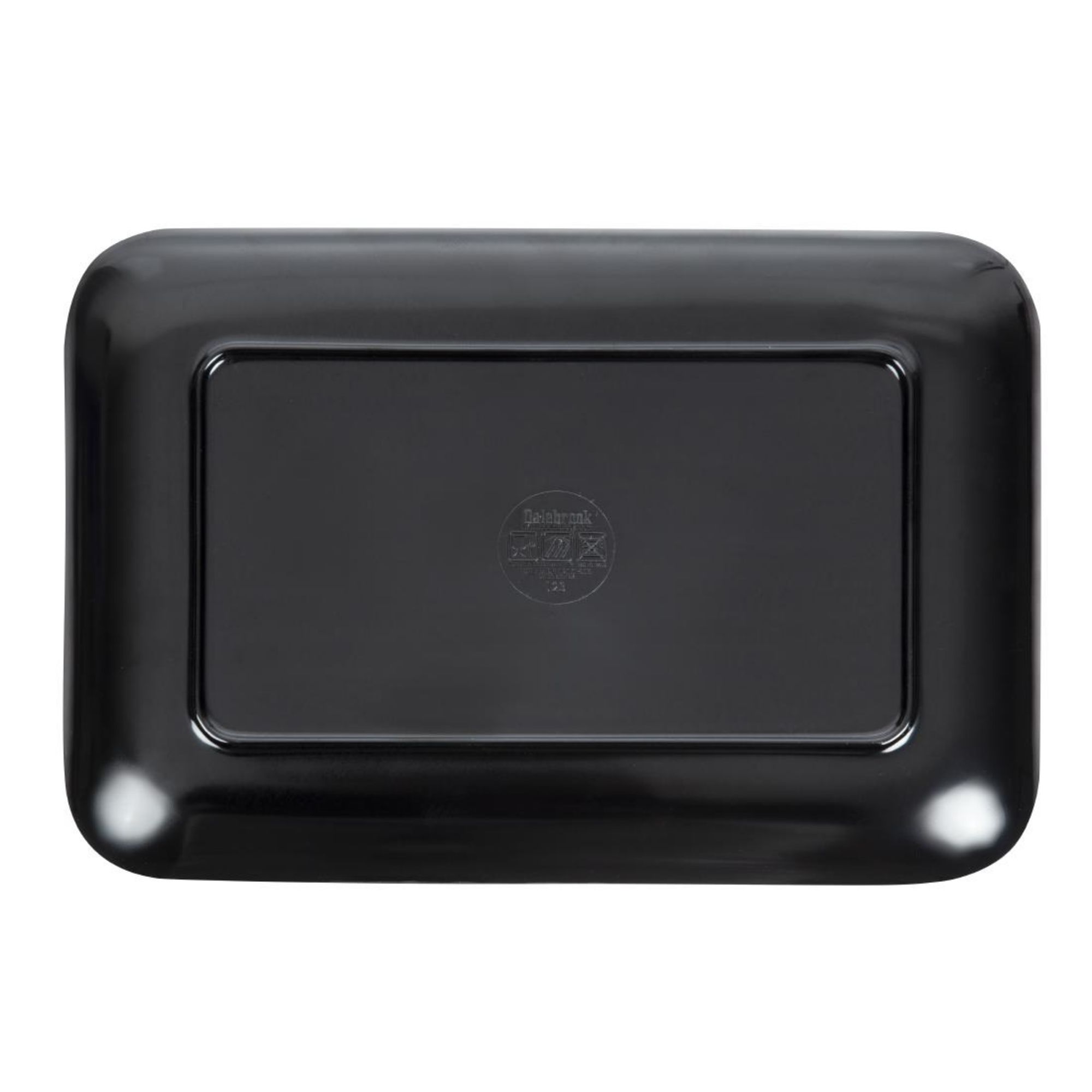 Picture of Dalebrook Melamine Medium Rectangular Platter Black 290mm