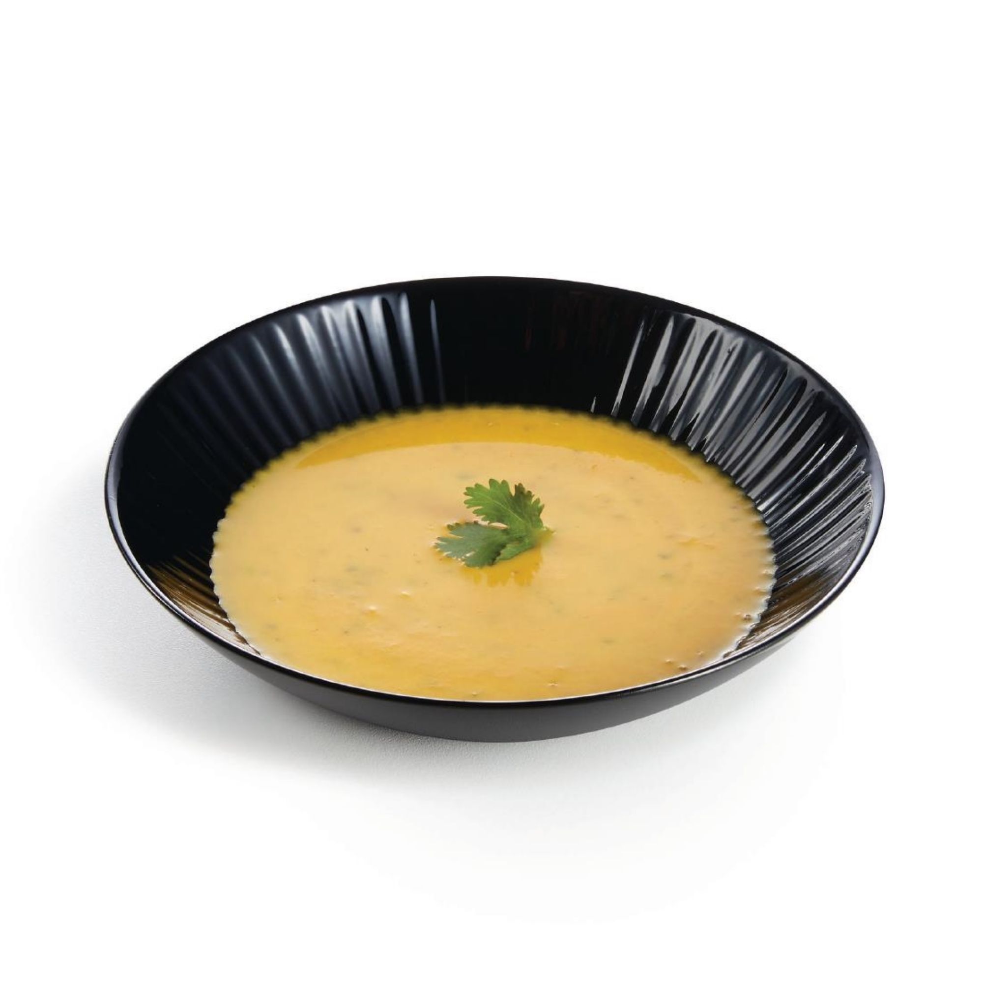 Picture of Luminarc Cottage Black Rimless Pasta/Soup Bowls 220mm (24 Pack)