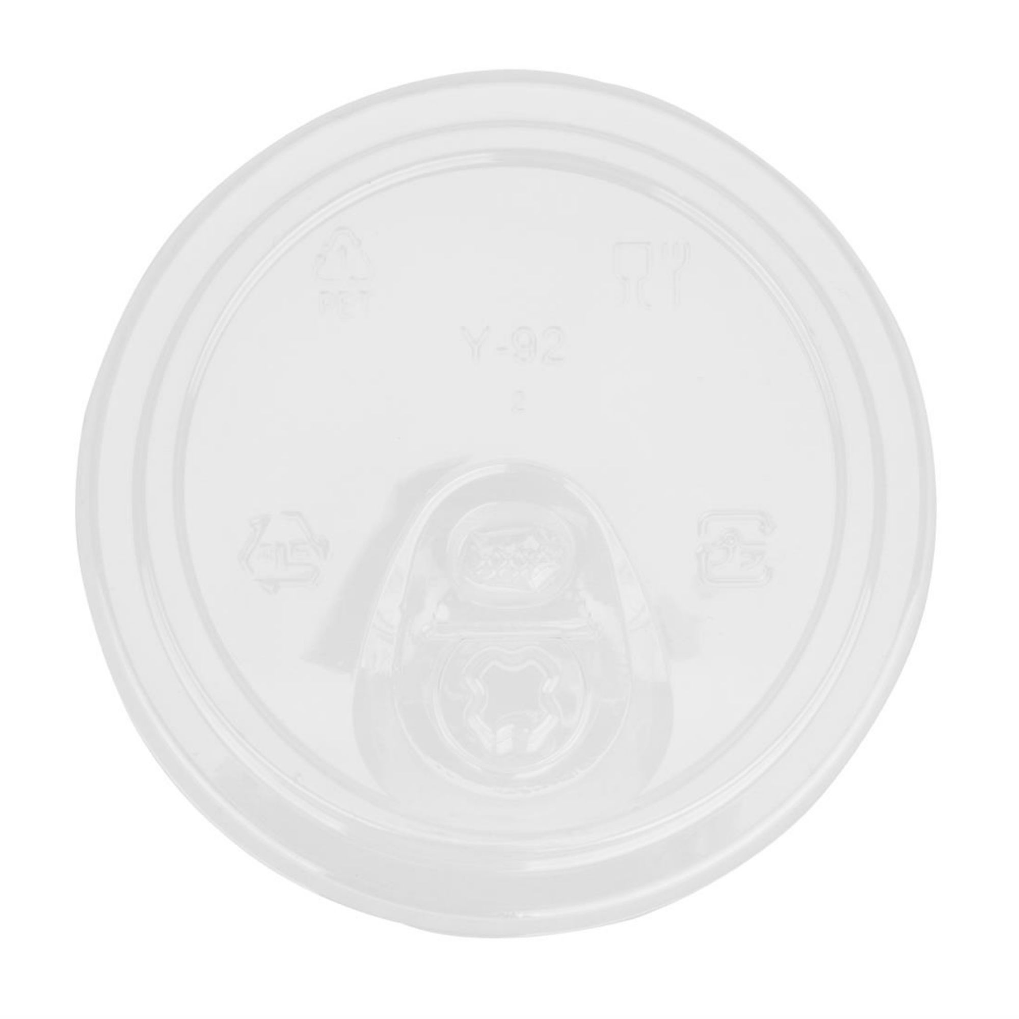 Picture of Fiesta Recyclable rPET Strawless Lids for 12/16/20oz Cups (400 Pack)