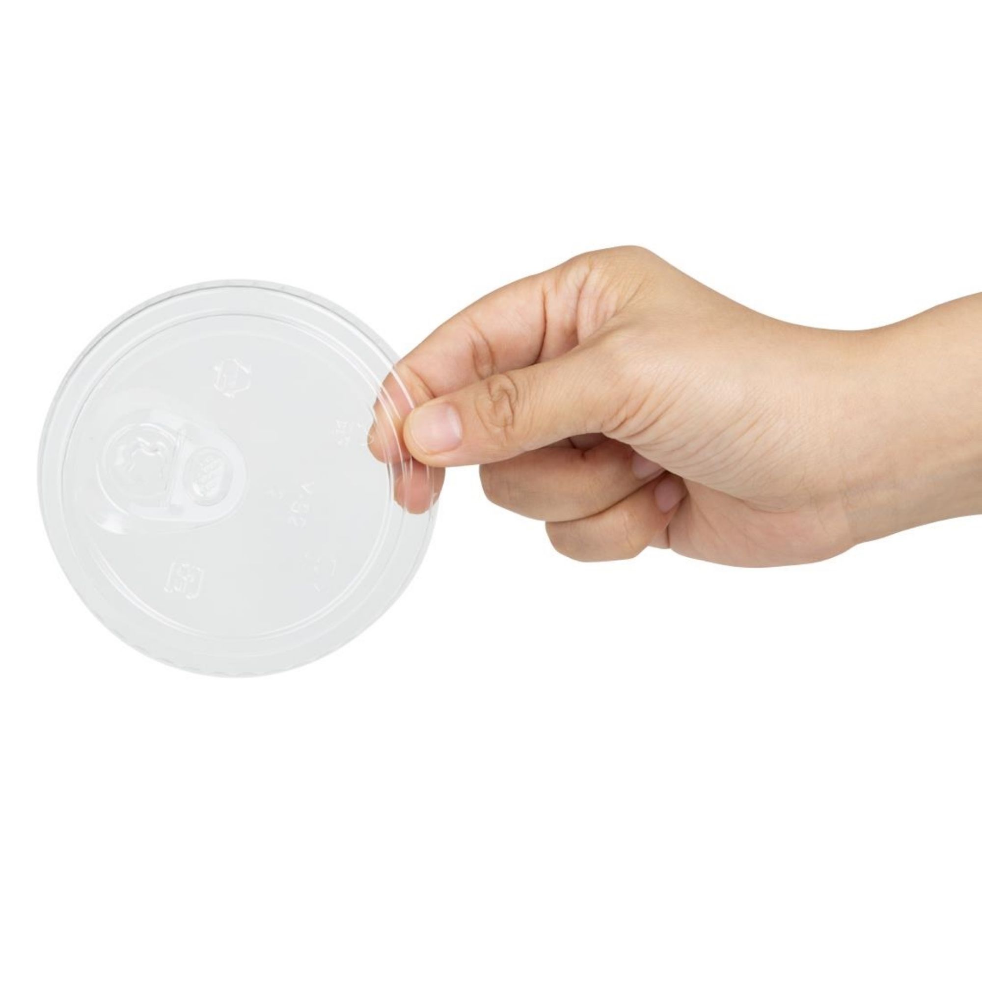 Picture of Fiesta Recyclable rPET Strawless Lids for 12/16/20oz Cups (400 Pack)