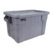 Picture of Rubbermaid BRUTE Tote Box Grey with Lid 53Ltr
