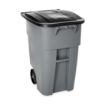 Picture of Rubbermaid BRUTE Rollout Container Grey 189Ltr
