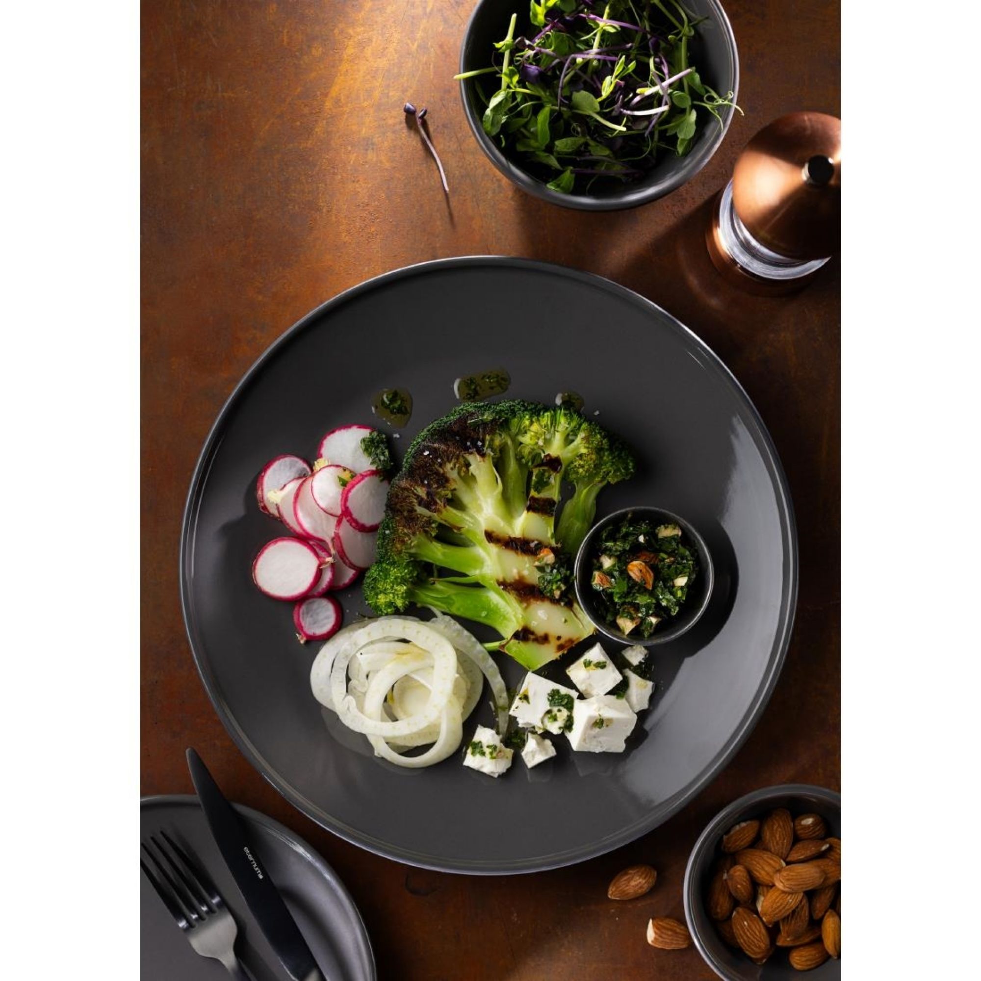Picture of Utopia Core Dipping Pots Slate 95mm (12 Pack)