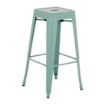Picture of Bolero Bistro Metal High Stools Olive Green (4 Pack)