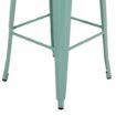 Picture of Bolero Bistro Metal High Stools Olive Green (4 Pack)