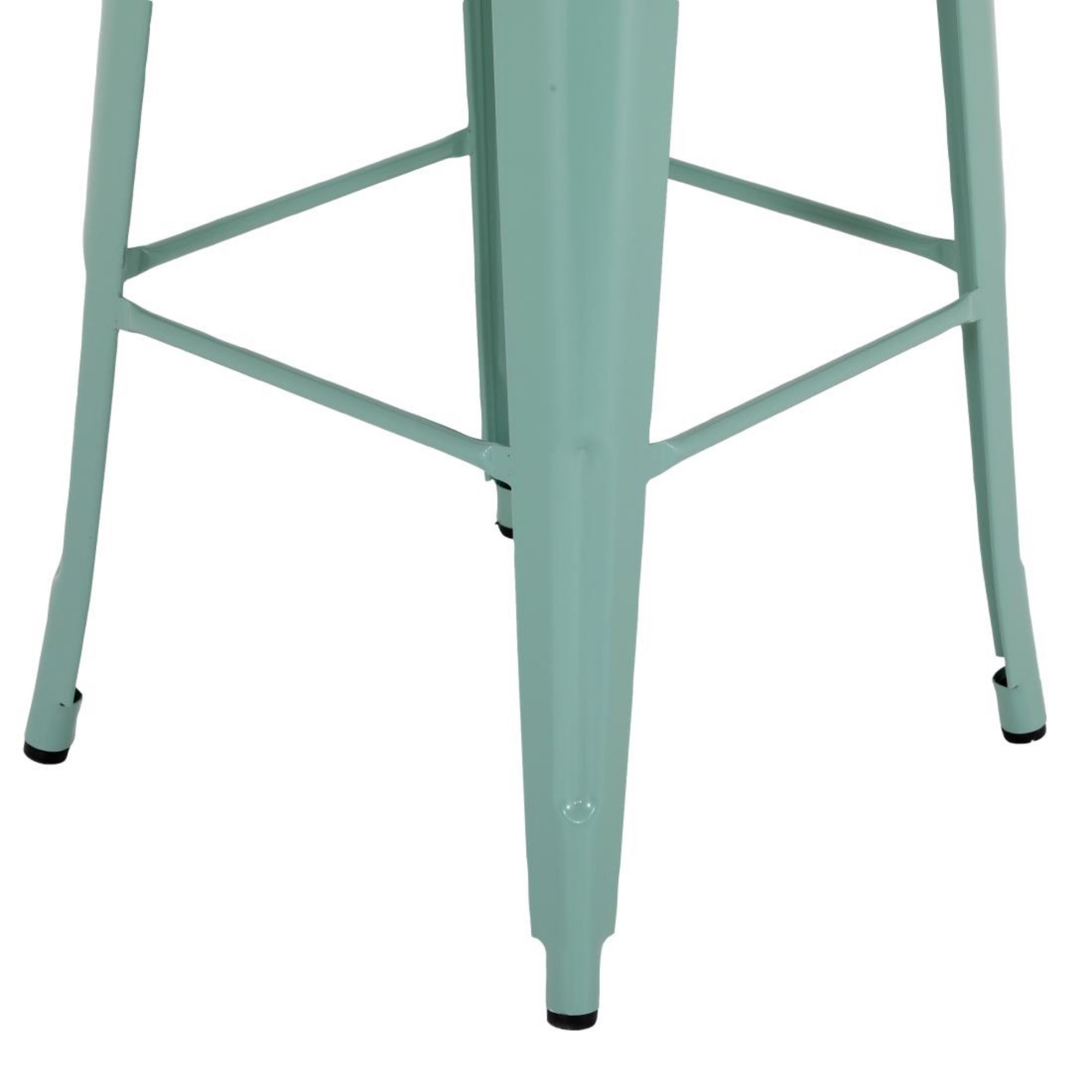 Picture of Bolero Bistro Metal High Stools Olive Green (4 Pack)