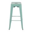 Picture of Bolero Bistro Metal High Stools Olive Green (4 Pack)
