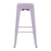 Picture of Bolero Bistro Metal High Stools Lilac Pop (4 Pack)