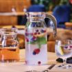 Picture of Arcoroc Spring Glass Jugs with Lid 1Ltr (6 Pack)