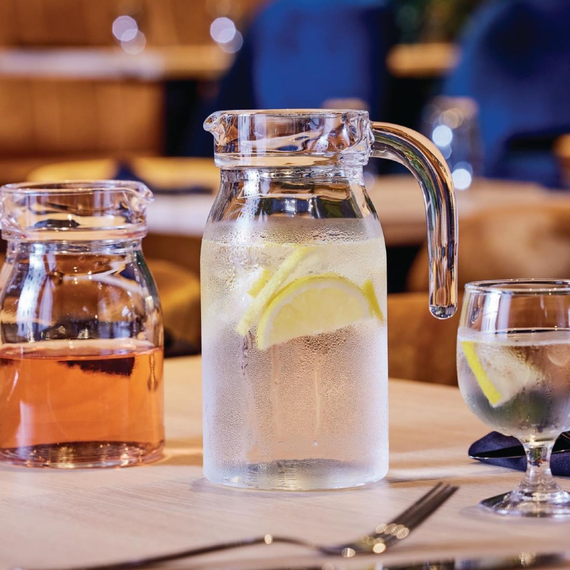 Picture of Arcoroc Spring Glass Jugs with Lid 750ml (6 Pack)