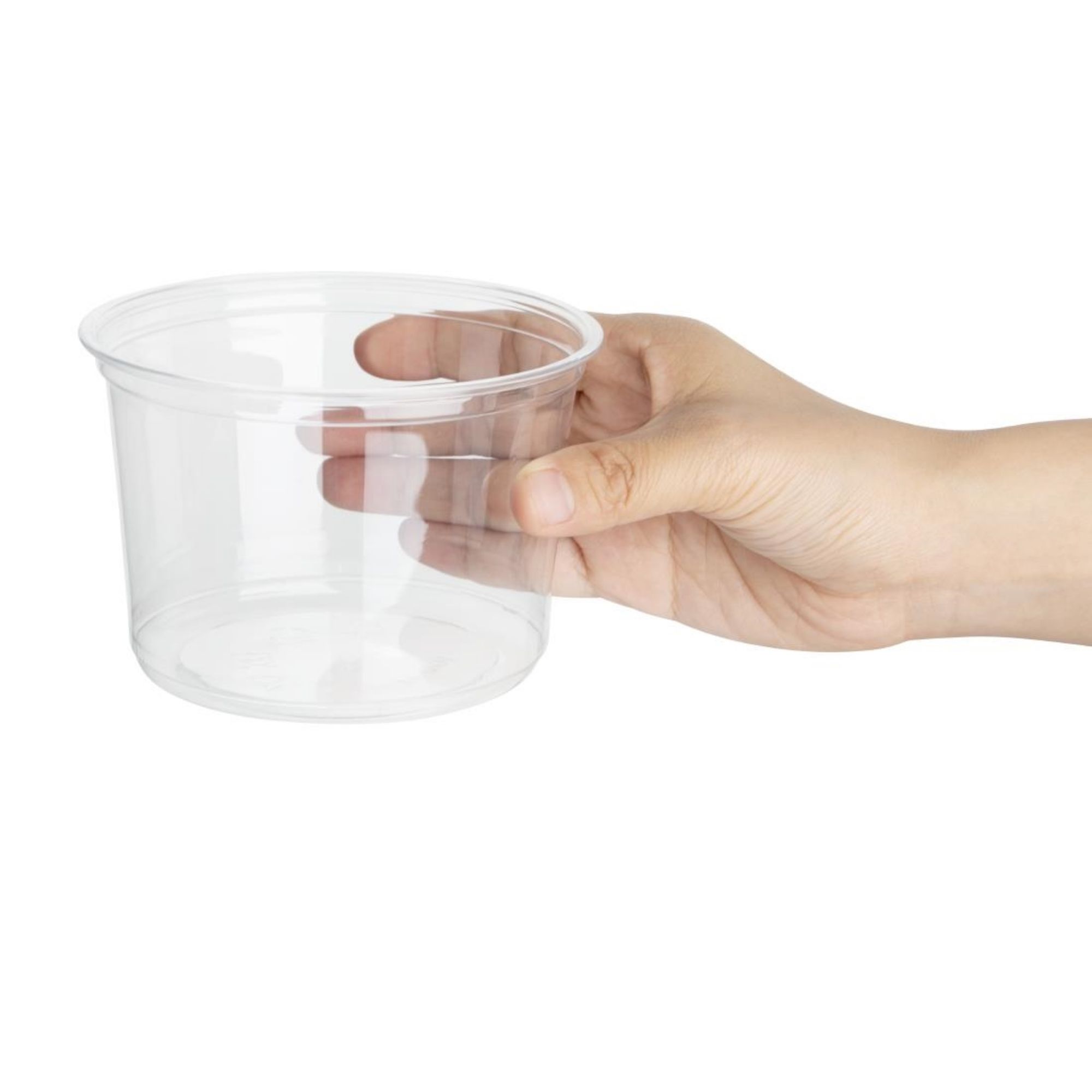 Picture of Fiesta Recyclable rPET Deli Cups 455ml/16oz (300 Pack)