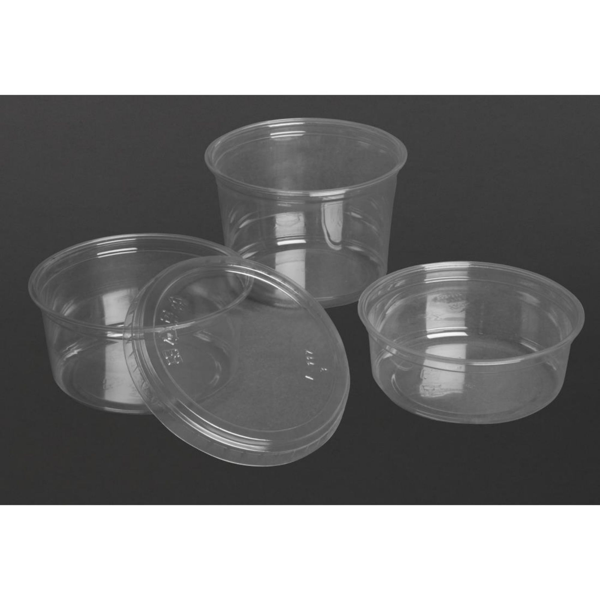 Picture of Fiesta Recyclable rPET Deli Cups 340ml/12oz (300 Pack)
