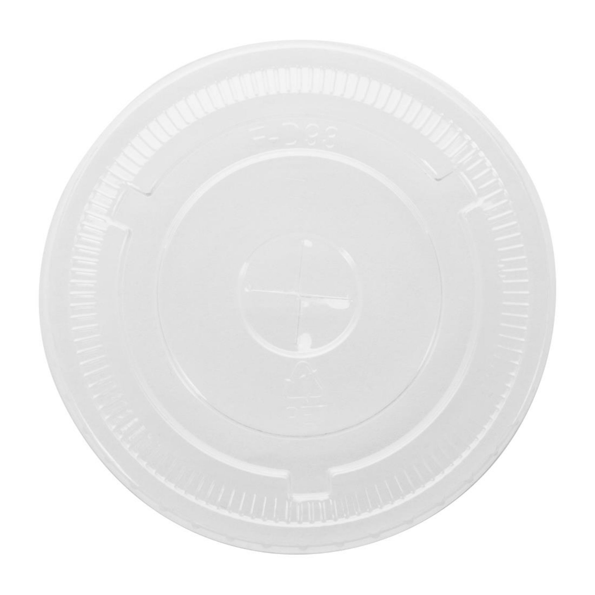 Picture of Fiesta Recyclable rPET Flat Lids for 12/16/20oz Cups (400 Pack)