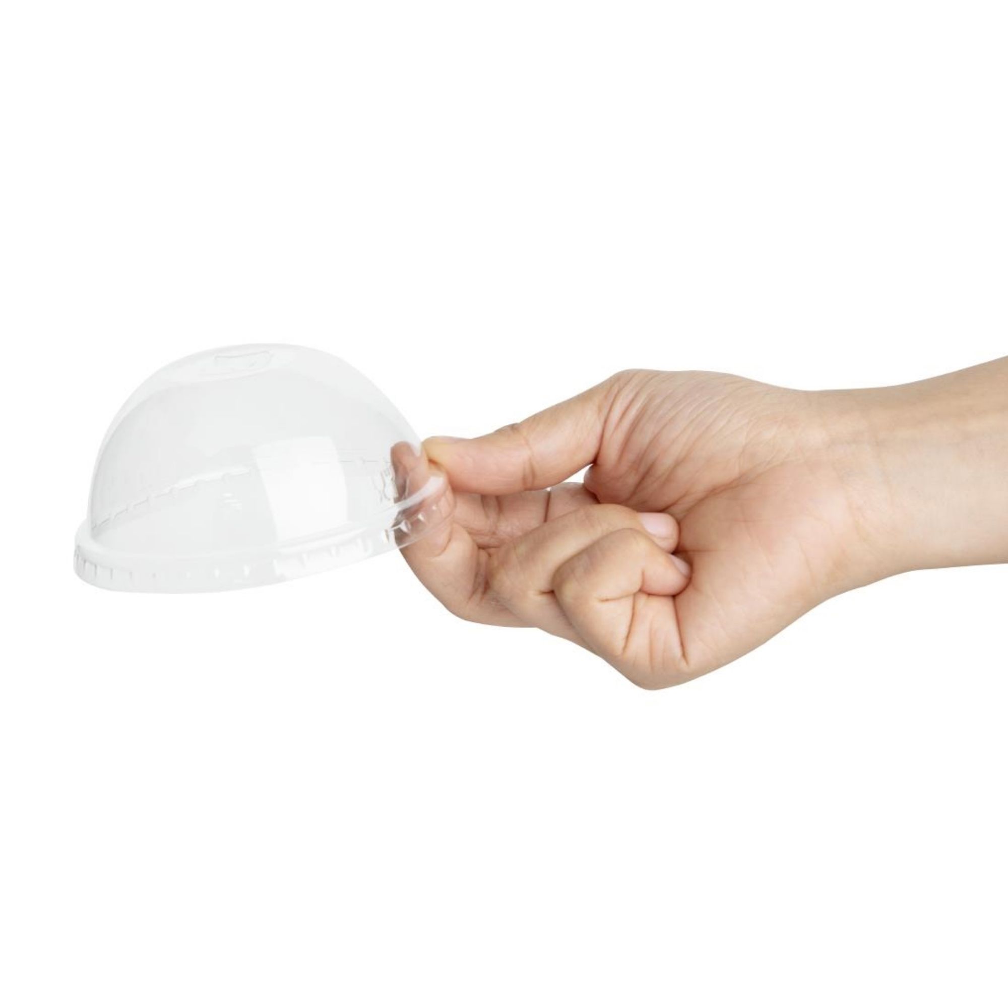 Picture of Fiesta Recyclable rPET Domed Lids for 12/16/20oz Cups (400 Pack)