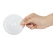 Picture of Fiesta Recyclable rPET Flat Lids for 12/16/20oz Cups (400 Pack)