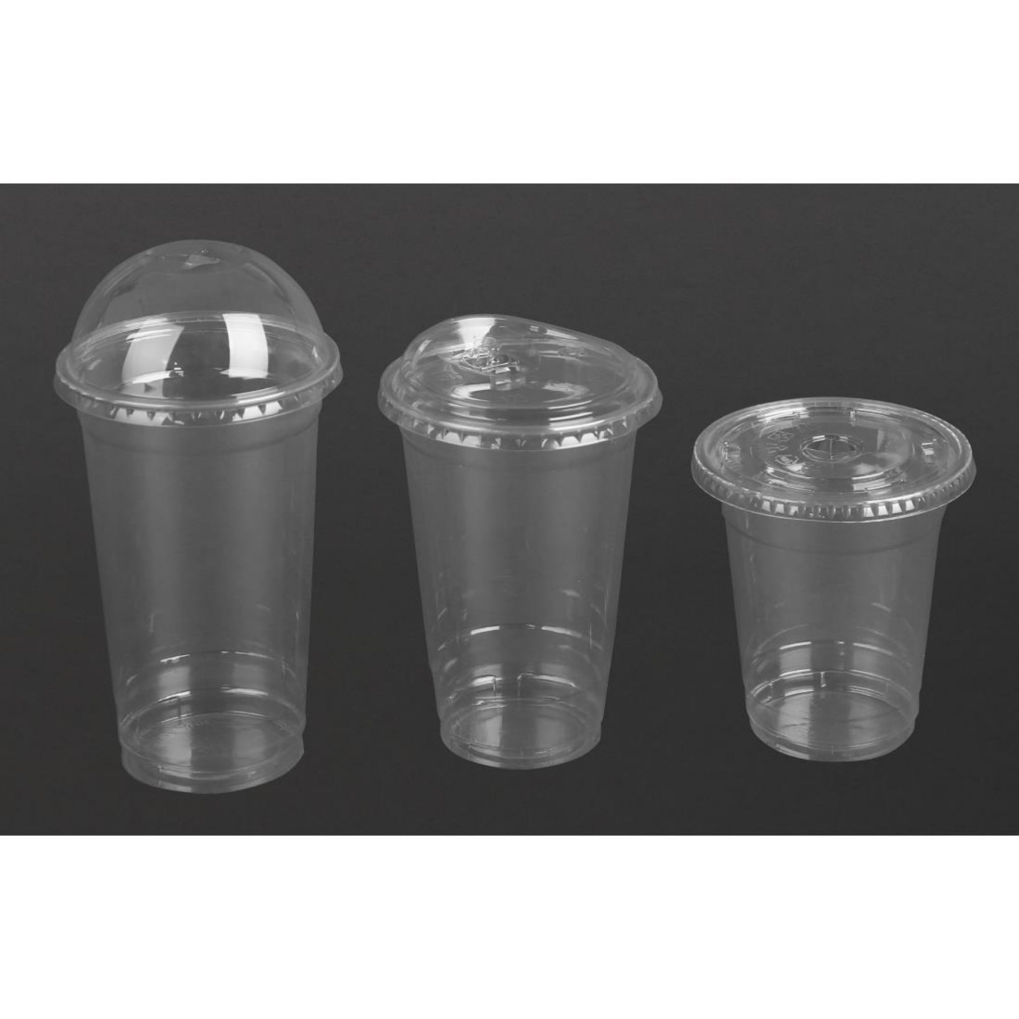 Picture of Fiesta Recyclable rPET Domed Lids for 12/16/20oz Cups (400 Pack)