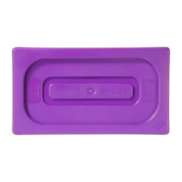 Picture of Pujadas Purple Polinorm Gastronorm Lid 1/3GN