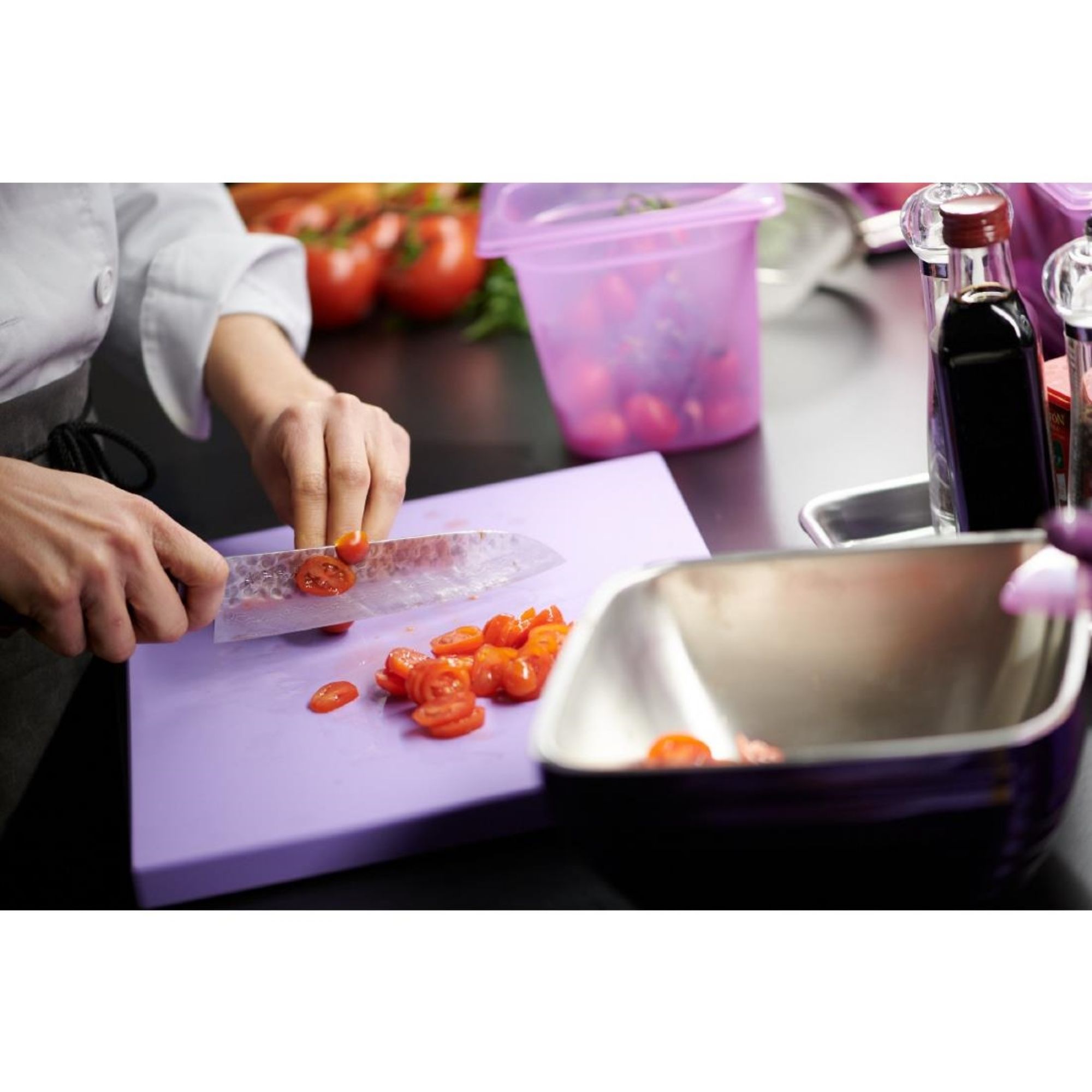 Picture of Pujadas Purple Polinorm Gastronorm Lid 1/3GN