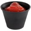 Picture of APS Dip Bowls Grey/Black 60ml (6 Pack)