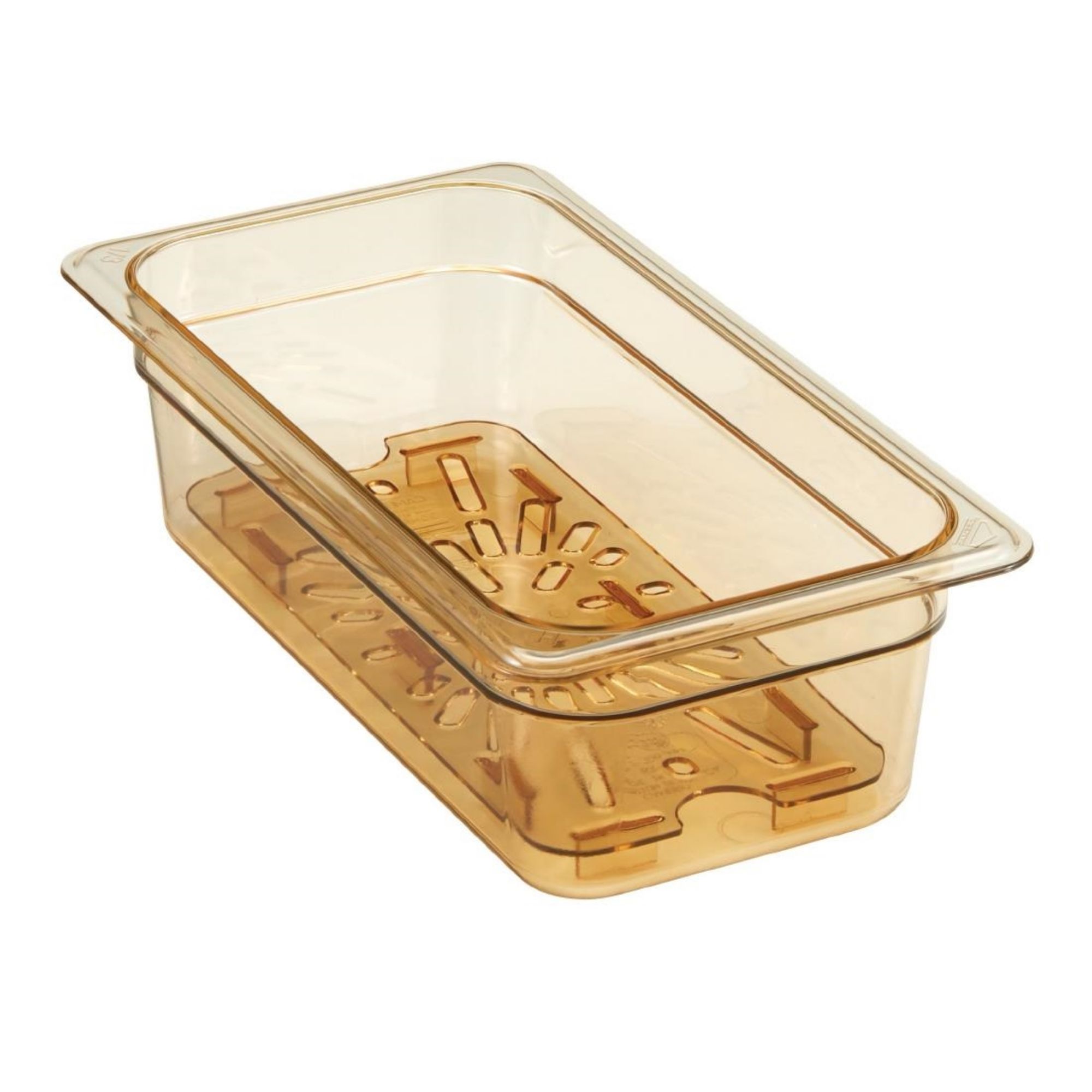 Picture of Cambro High Heat Polycarbonate 1/2 Gastronorm Drain Plate