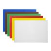 Picture of Hygiplas Low Density Antibacterial 6-Piece Chopping Board Set 450x300x10mm