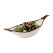 Picture of APS Crocker Leaf Bowl Cream. 420mm length
