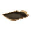 Picture of APS Crocker Square Platter Brown 140mm