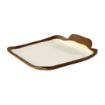 Picture of APS Crocker Square Platter Cream 140mm