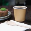 Picture of Fiesta Recyclable Espresso Cups Single Wall Kraft 114ml (1000 Pack)